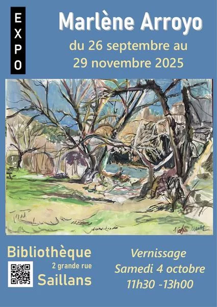 Exposition de peintures de Marlène Zemilla Arroyo