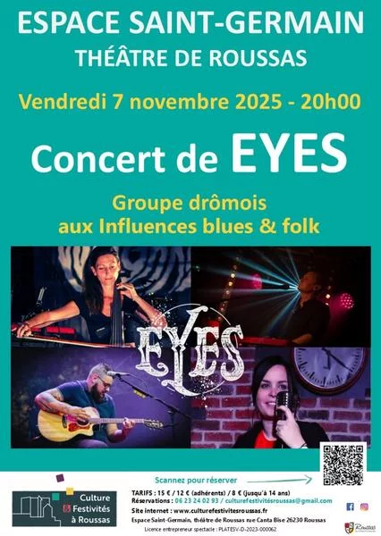 Concert du groupe drômois EYES