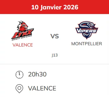 Match Les Lynxs vs Montpellier