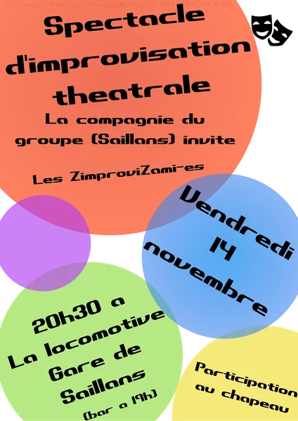 Théâtre d’improvisation à la Locomotive