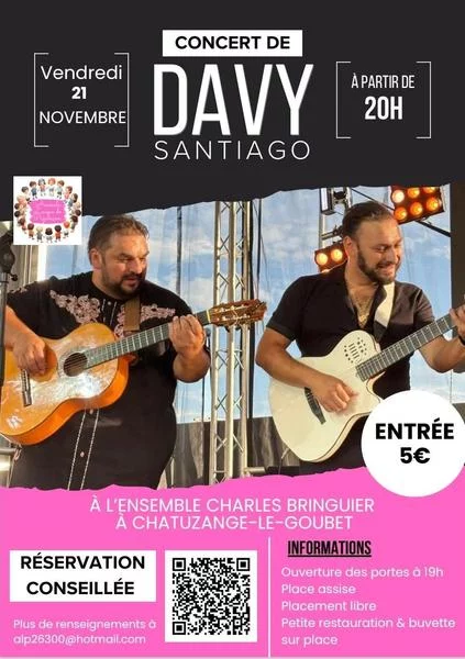 Concert Davy Santiago