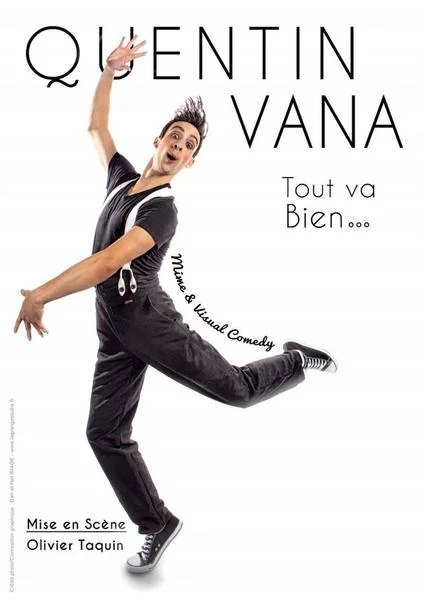 Humour et mime : Quentin Vana dans « Tout va bien… »