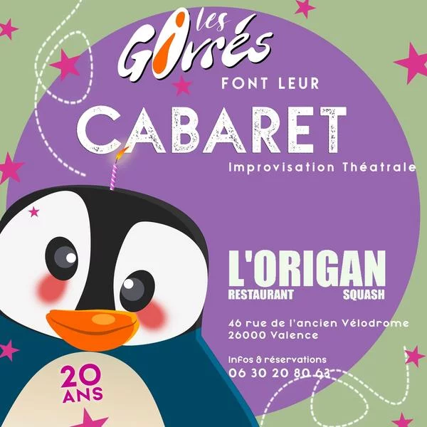 Spectacle d’impro avec les Givrés : Saveurs d’impro