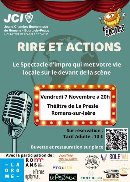 Soirée humour « Rire & Actions »