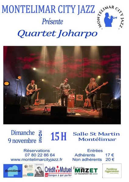 Concert de jazz : Joharpo