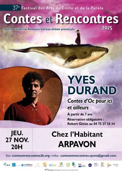 Festival Contes et Rencontres 2025 : Yves Durand