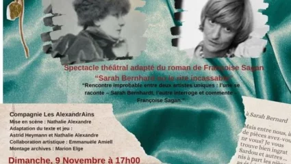 Spectacle Sarah-Sagan Correspondances – Compagnie les Alexandr’ains