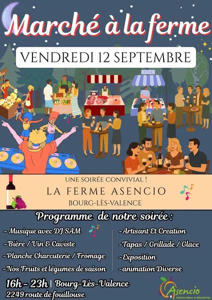 Marché à la ferme Asencio