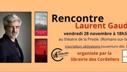 Rencontre avec l’écrivain Laurent Gaudé