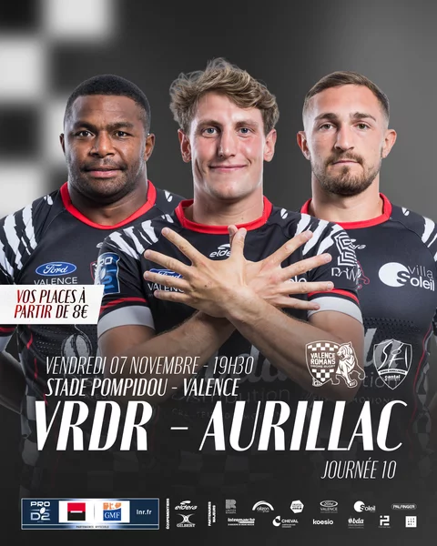J.10 PRO D2 – VRDR vs AURILLAC