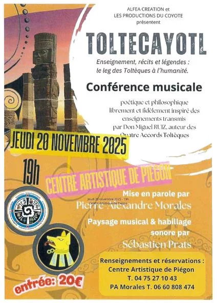Conférence musicale Toltecayotl