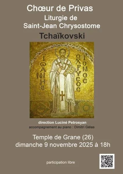 Concert du Choeur de Privas-oeuvre de Tchaïkovski