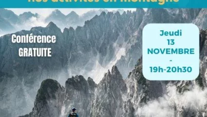 Conférence : Le réchauffement climatique, causes et effets sur nos activités en montagne