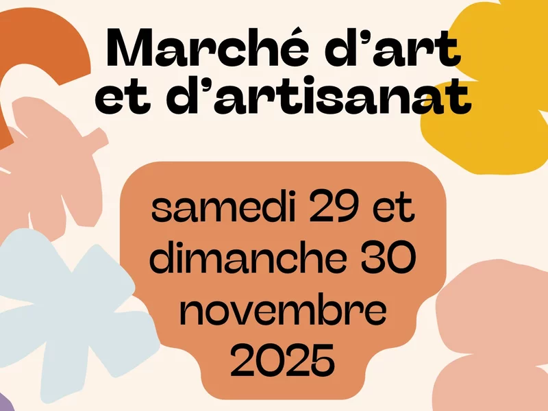 Marché d’art et d’artisanat : L’art et la Manière