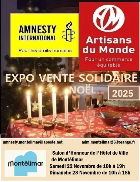 Exposition Amnesty International et Artisans du Monde