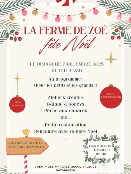 La Ferme de Zoé fête Noël