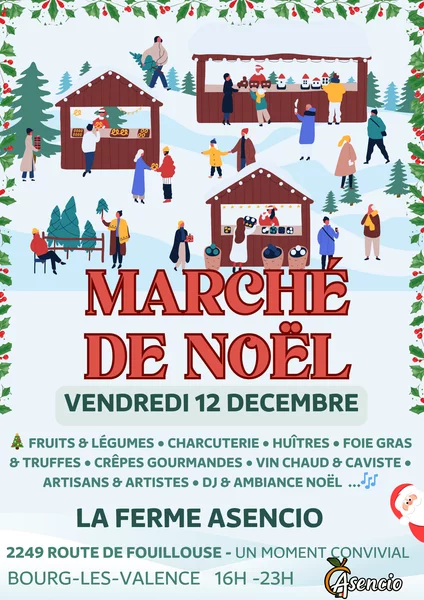 Marché de Noël à la ferme