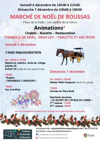 Marché de Noël de Roussas