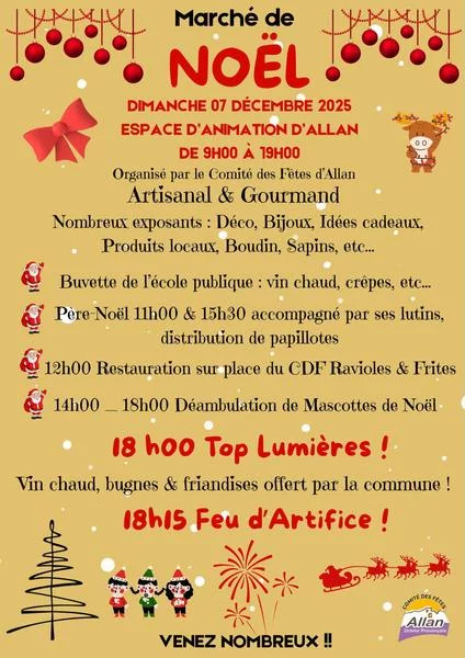 Marché de noël d’Allan