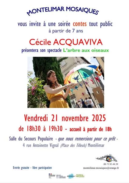 Soirée contes – L’arbre aux oiseaux