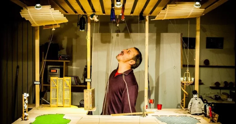 Théâtre d’objet et marionnettes – Vous veniez à peine de partir… – Cie Les Voisins du dessus