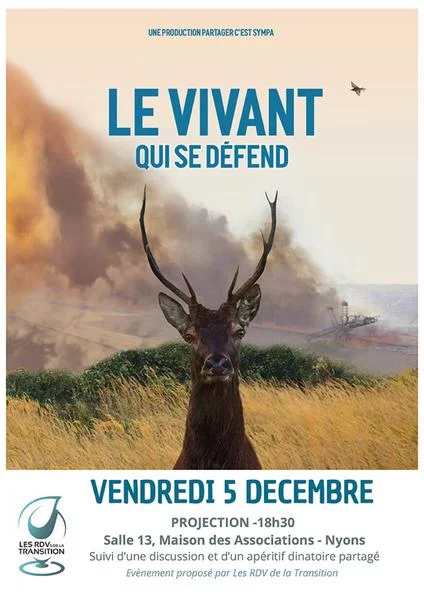 Projection « Le vivant qui se défend »