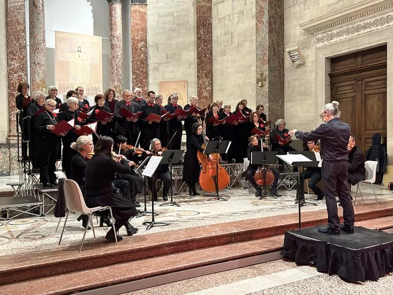 Concert de Choeur Adhémar, la  chorale Résounance et Les Baladins