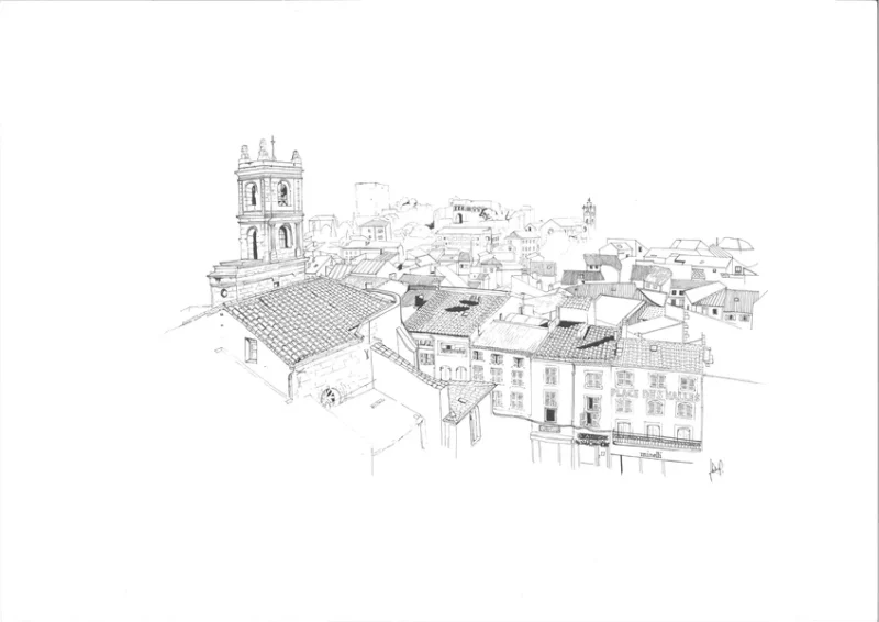 Exposition Marie Da Prato : Villes & Campagnes. De la Drôme à l’Ardèche…