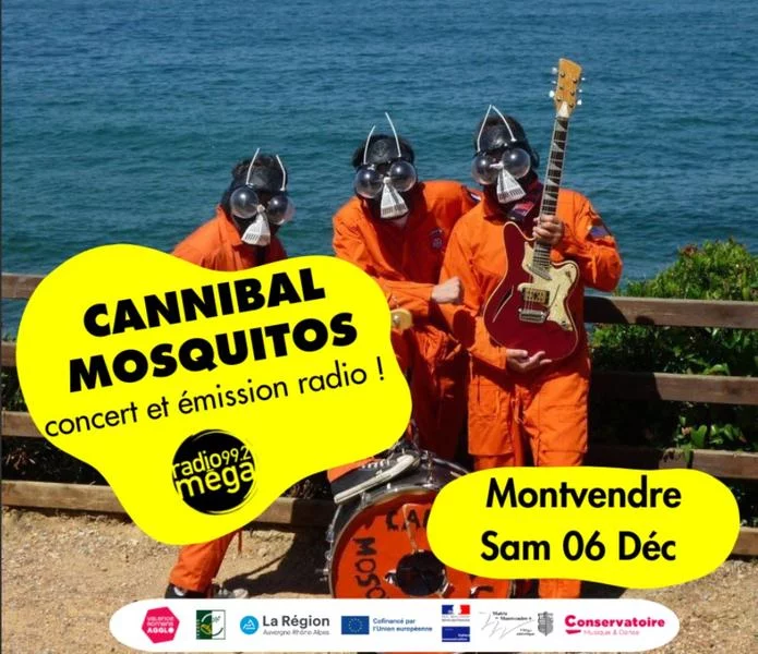 Concert et émission de Radio Méga