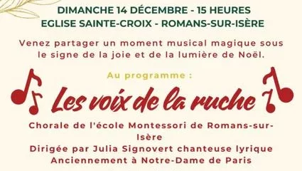 Concert de Noël – Chorale de l’école Montessori