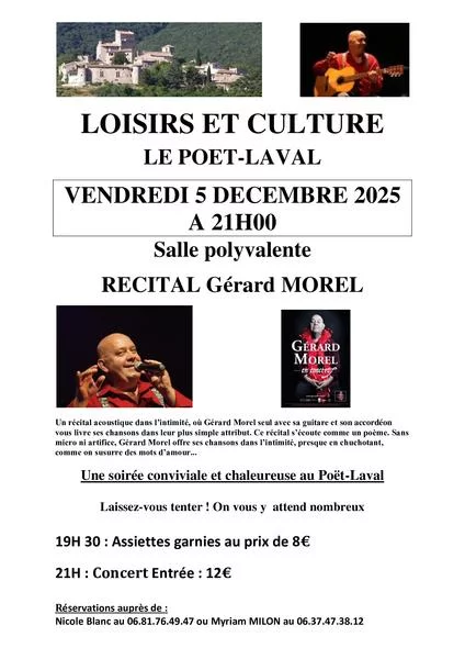 Récital Gérard Morel