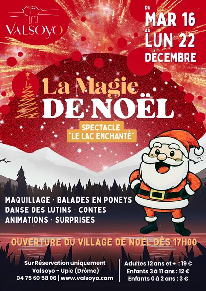 L’Arrivée du Père Noël à Valsoyo