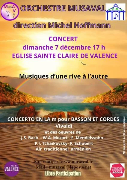 Concert de l’orchestre MUSAVAL