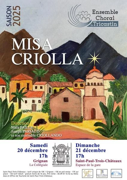 Concert de Noël de l’Ensemble Choral du Tricastin