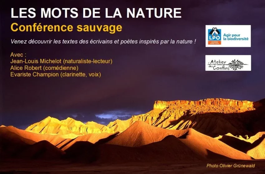 Conférence spectacle – Les mots de la nature