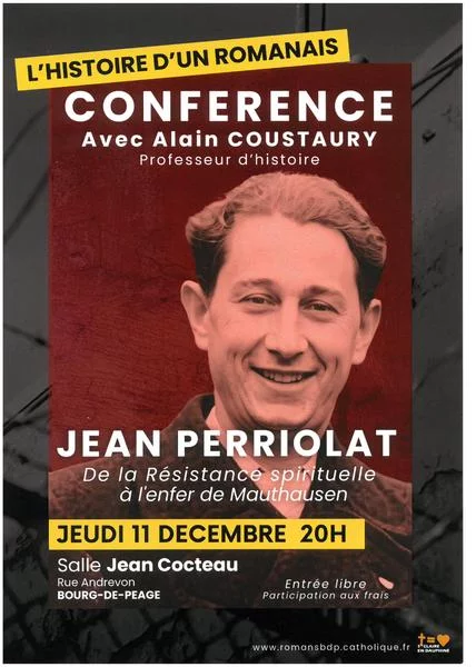 Conférence sur Jean Perriolat