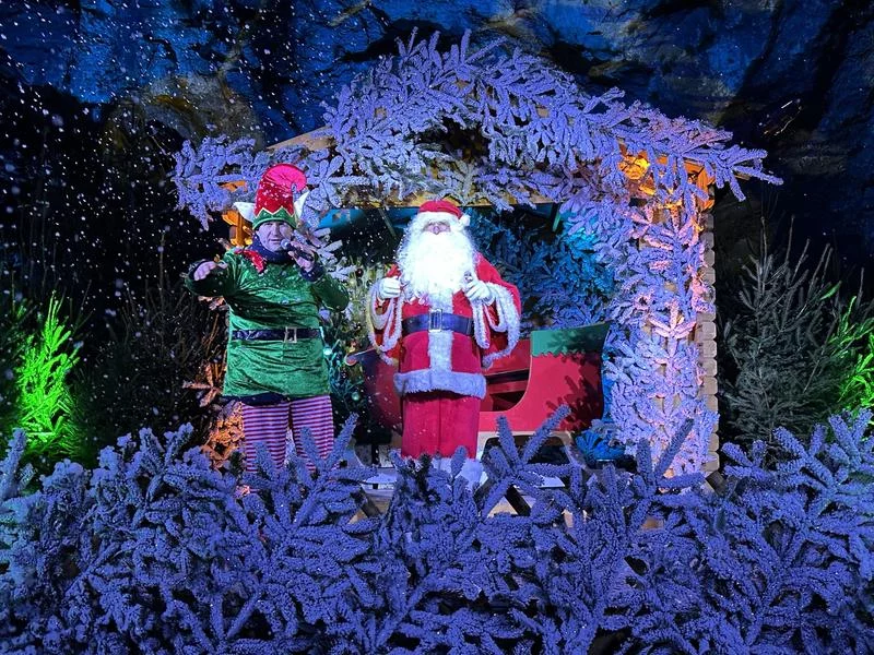 Descente du Père Noël