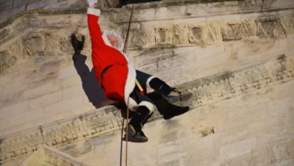 Descente du Père-Noël