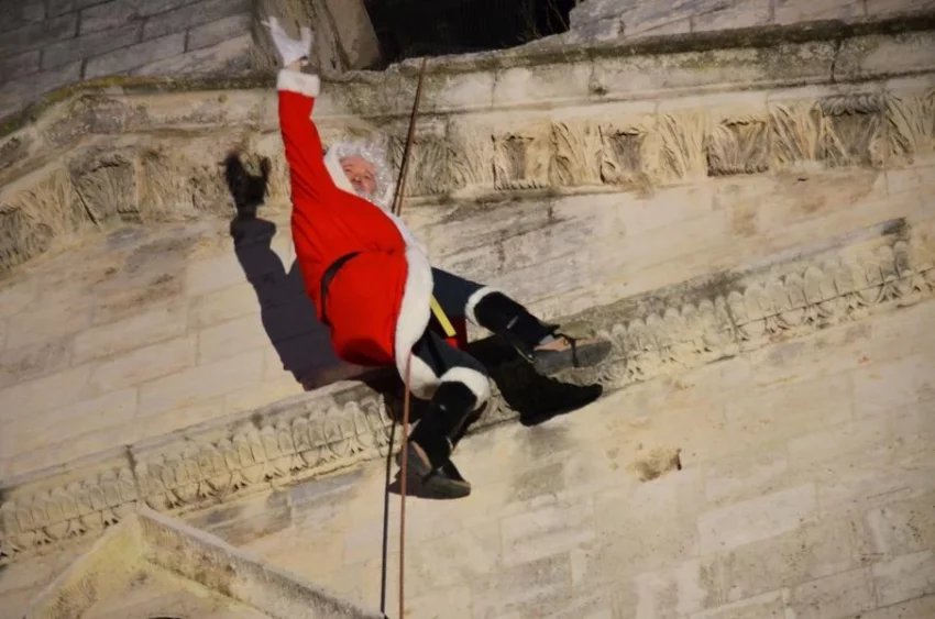 Descente du Père-Noël