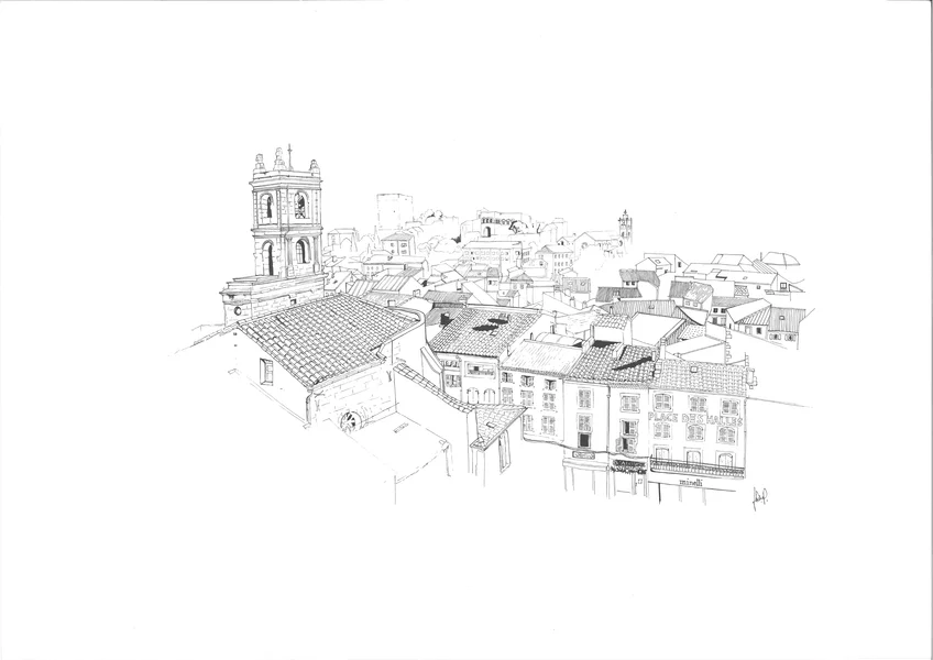 Exposition Marie Da Prato : Villes & Campagnes. De la Drôme à l’Ardèche…