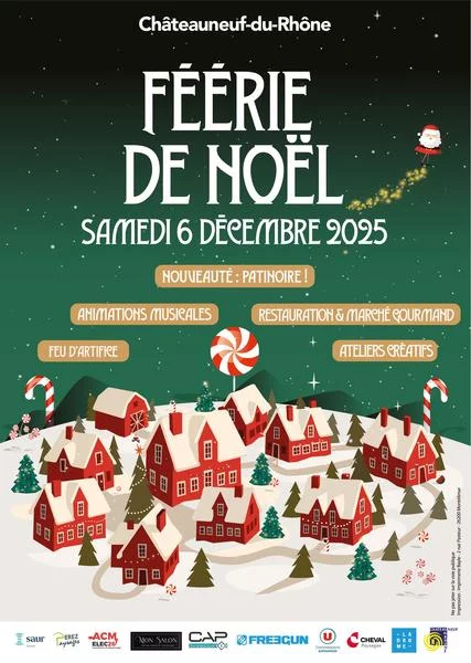 Féérie de Noël à Châteauneuf du Rhône