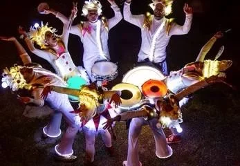 Feu d’artifice et parade de noël