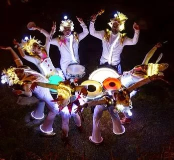 Feu d’artifice et parade de noël