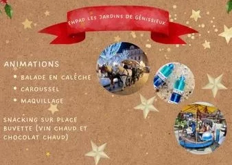 Marché de Noël – Ehpad les Jardins de Génissieux