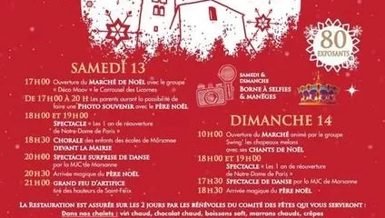 Marché de Noël à Marsanne