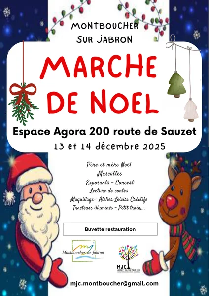 Marché de Noël à Montboucher-sur-Jabron