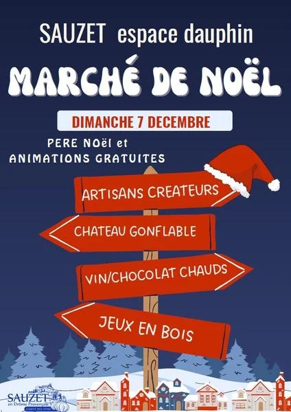 Marché de Noël à Sauzet