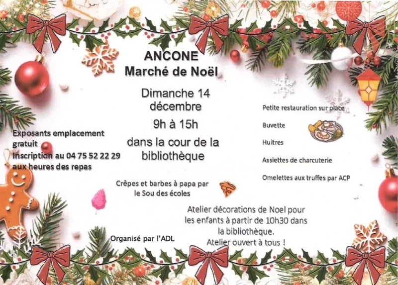 Marché de noël Ancône