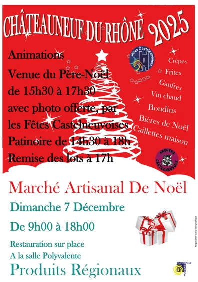 Marché de Noël de Châteauneuf du Rhône