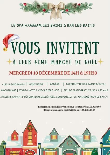 Marché de Noël des Bains de la Garde